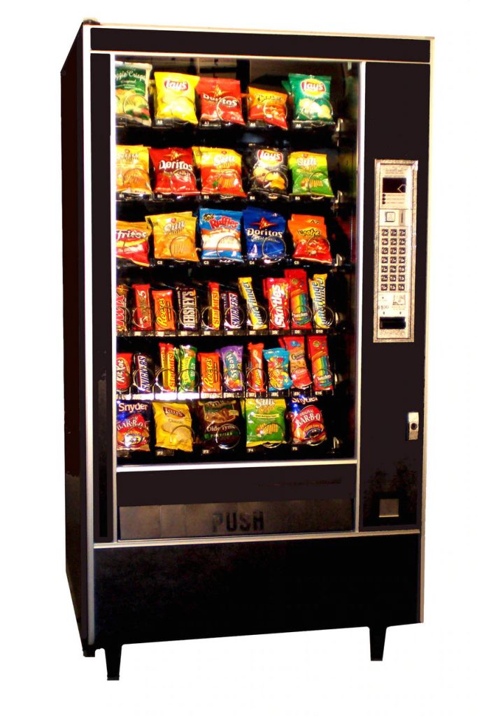 AP 7600 Snack Machine (5-Wide w/ Revision Door)